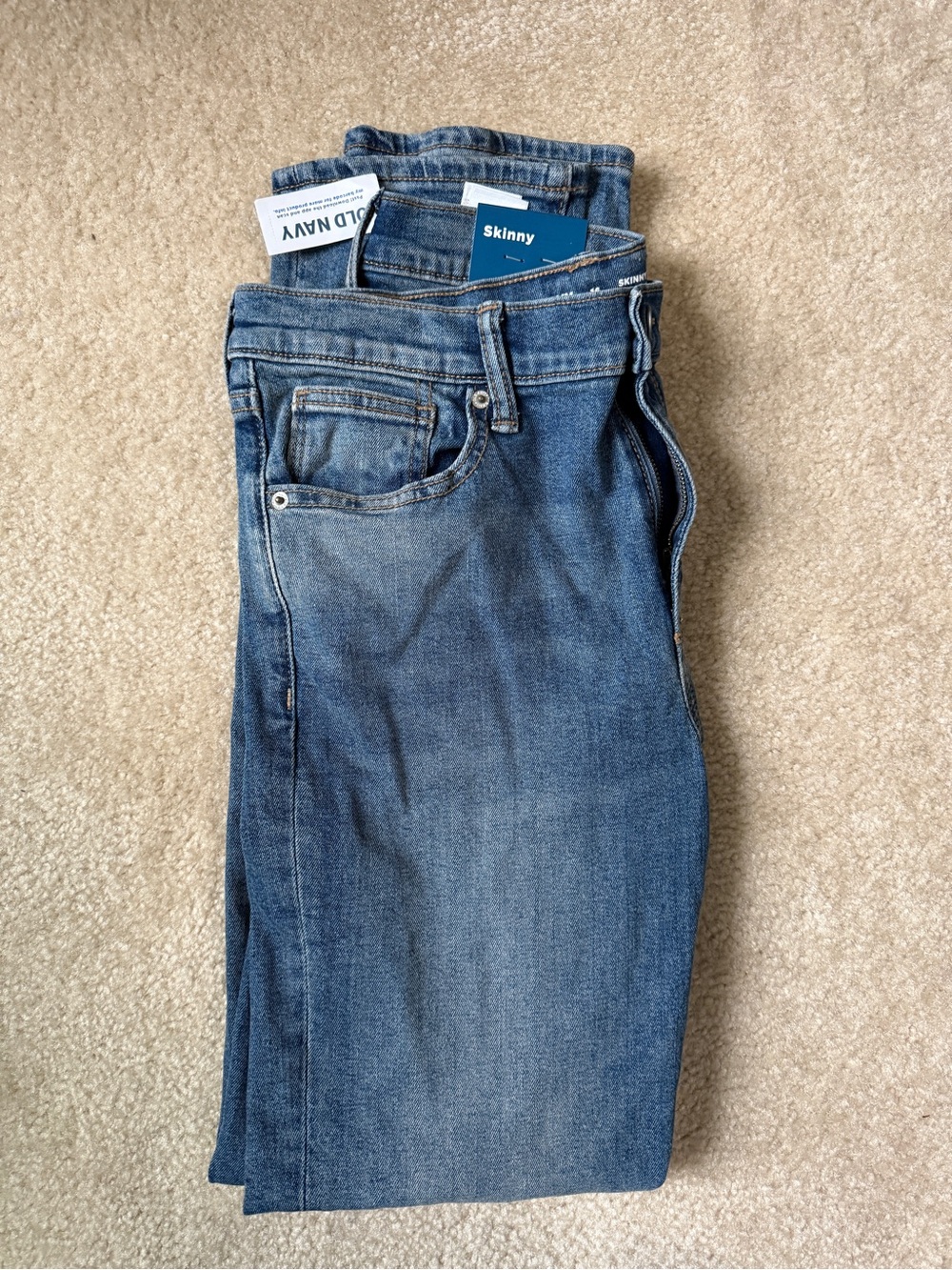 Old Navy Blue Skinny Jeans - Classic Denim Wash